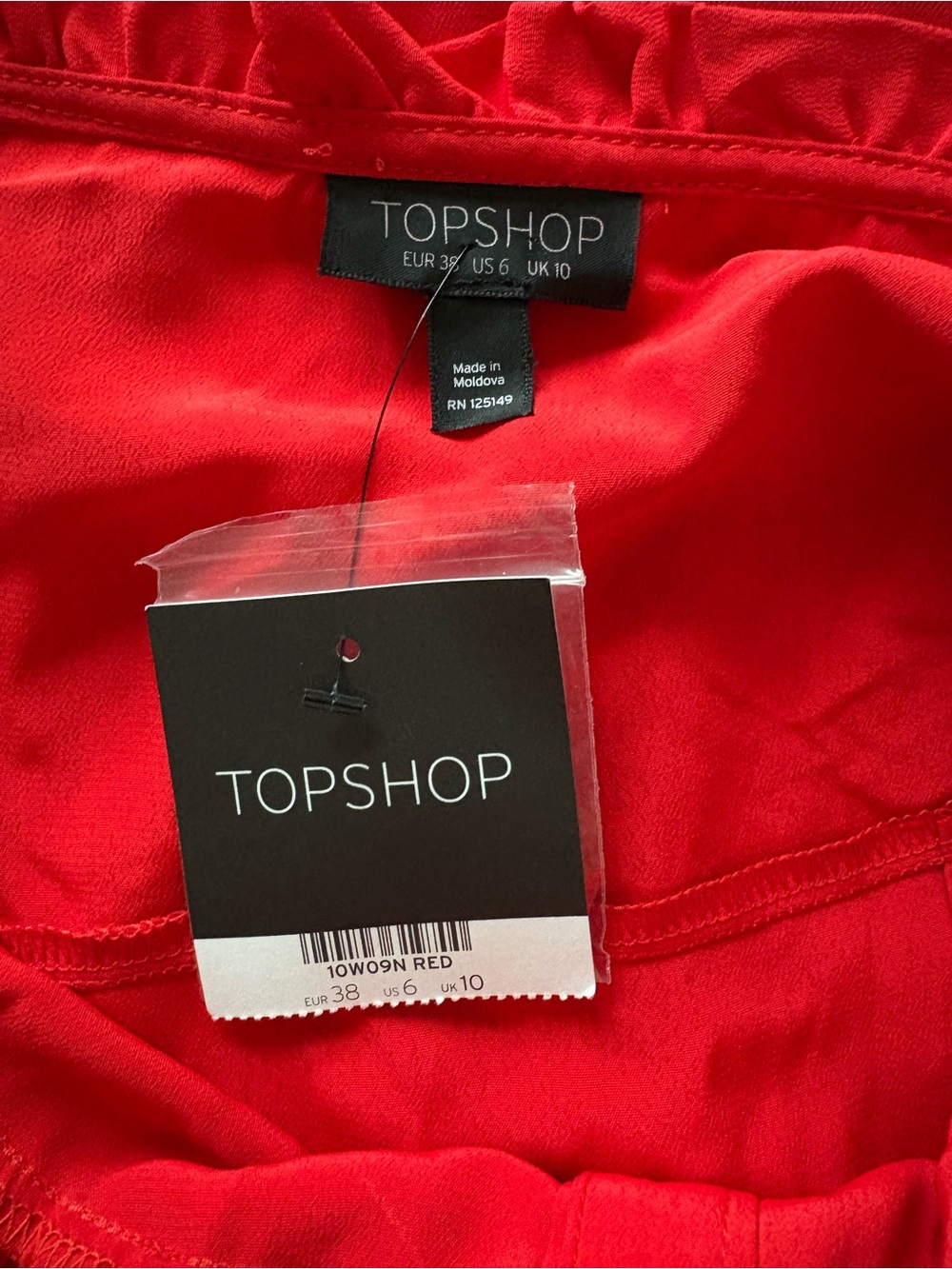 🆕 Topshop | Ruffle Button Down Slipdress - Picture 4 of 7